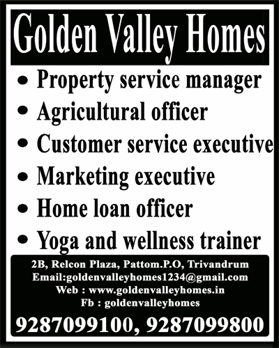 Golden Valley Homes In Trivandrum