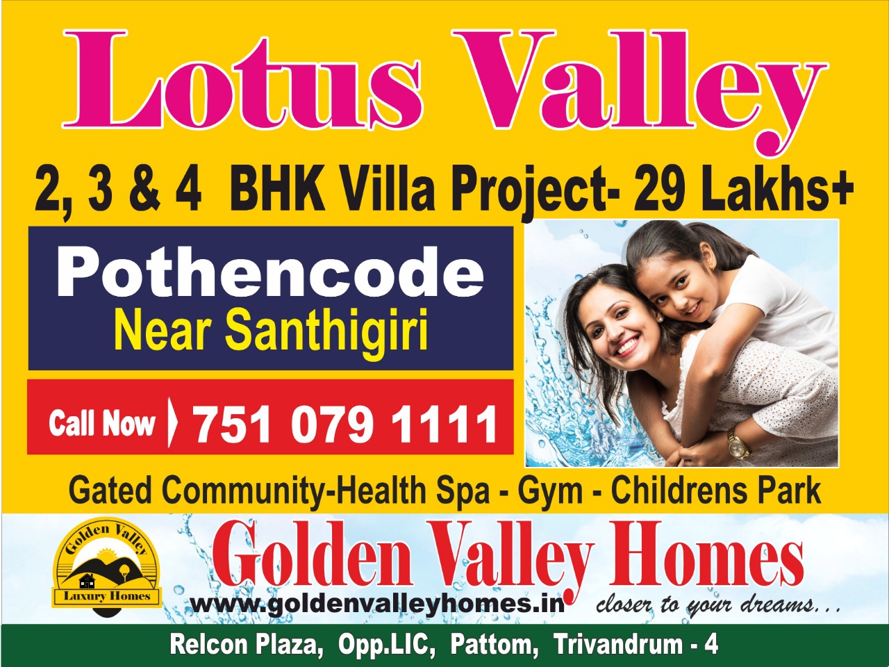 Golden Valley Homes Trivandrum